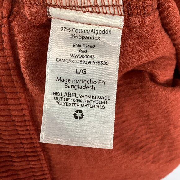 Chic Red Corduroy Mini Dress - Picture 8 of 9